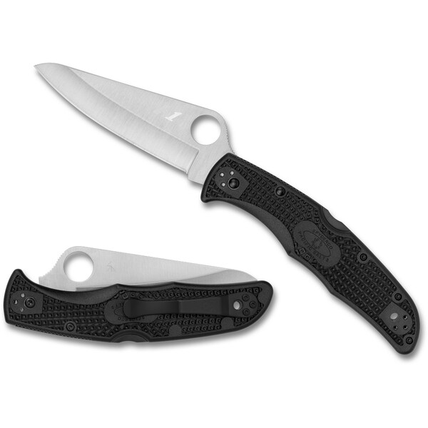 Spyderco 2024 Spyderco, Reveal V4, Pacific Salt 2, Black Frn, Plain Edge SPY-C91PBK2 - main